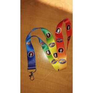 Top Movies All Time DC Universe Best Wonder Woman Costume Multicolor Lanyard